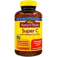 Nature Made Super C with Vitamin D3&amp;Zinc 200 tablets