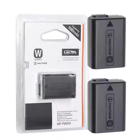 Original NP-FW50 NPFW50 Battery For SONY NEX-7 NEX-5R NEX-F3 NEX-3D Alpha a6500 a6300 A7M2 A7R II 10