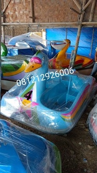 Sepeda air bebek tipe sedang warna biru ready stok