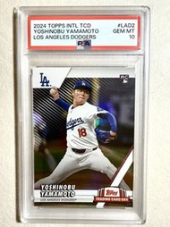 2024 Topps Yoshinobu Yamamoto RC Gem MT 10 Dodgers Card tcg pokemon one piece gundam f1 大谷翔平 山本由伸 球星