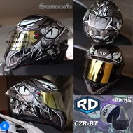 หมวกกันน็อคเต็มใบ RD รุ่น CZR BT Harley Quinn Pink รองรับการติดบลูทูธ ถอดซักได้  แถมถุงผ้า ชิวฟรีอีก