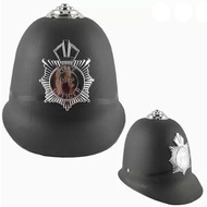 Cop Helmet Men Women Black Officer Costume Cosplay Uniform Role Play Stage Festival Theme Party Fanc