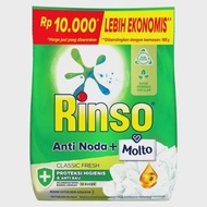 RINSO 400GRAM-Rinso Molto Detergen Bubuk Classic Fresh 400 G-rinso anti noda +molto 400gr