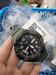 Montres Company 香港註冊公司(32年老店) 卡西歐 CASIO 旋轉計時錶圈 超大錶徑 MRW210 MRW210H MRW-210 MRW-210H MRW-210H-3 MRW-2