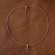 DINN DINN DESIGN | สร้อยคอพวงกางเขนแบบย้อนยุคหลายประโยชน์