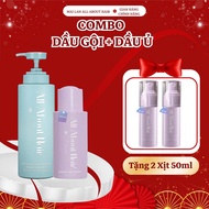 [ TẶNG XỊT 50ML ] BỘ 2 SẢN PHẨM DẦU GỘI VÀ DẦU Ủ OIL TREATMENT - ALL ABOUT HAIR
