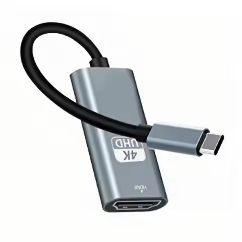Type C to HDMI-compatible Cable USB C to HDMI Converter 4K 60Hz USB 3.1 HDTV Cable Adapter for MacBo