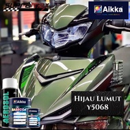 Hijau Lumut Y15ZR AIKKA YAMAHA AMA Green Y5068 Cat Motor / 2K motor paint YAMAHA
