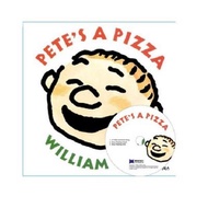 Pete's a Pizza (1 Hardcover+1CD) (Korea JY Books Version) (Audiobook)/William Steig [Sanmin Online B