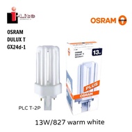 OSRAM DULUX T PLUS PLC-2P LIGHT TUBE 13W/827 WARM WHITE