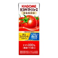 Kagome Tomato Juice, No Salt Added, 200ml x 12 Bottles [Functional Food] Pack