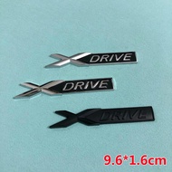 1X 3D Metal X Drive Logo Xdrive Emblem Nameplate Car Trunk Badge For 328i 525 535d 530d G20 F10 Xdri