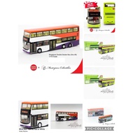 PROMOTION MP46 MP47 MP48 Singapore Bus Model 1:110 Scale Singapore Bus CDGE B9TL Service 95 21 80 16