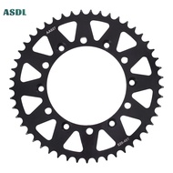 ASDL 520-49T เฟืองท้ายรถจักรยานยนต์20CrMnTi สำหรับยามาฮ่าทางวิบาก TT-R230 YZ125 YZ450 YZ400 F-L