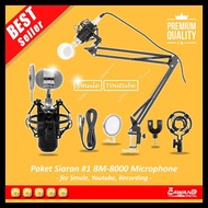 Smule Stream Package 1 Taffware Bm-8000 Condenser Microphone With Stand Vcl372