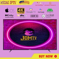 Jom TV JomTV FULL CHANNEL SIARAN PENUH TV MALAYSIA - 1 BULAN / 2 BULAN / 3 BULAN / 6 BULAN IPTV Jom tv iptv