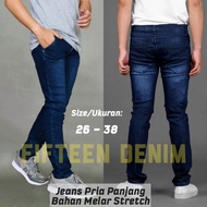 Premium fifteen denim - men's slim fit street jeans original new fifteen denim men's pants/
