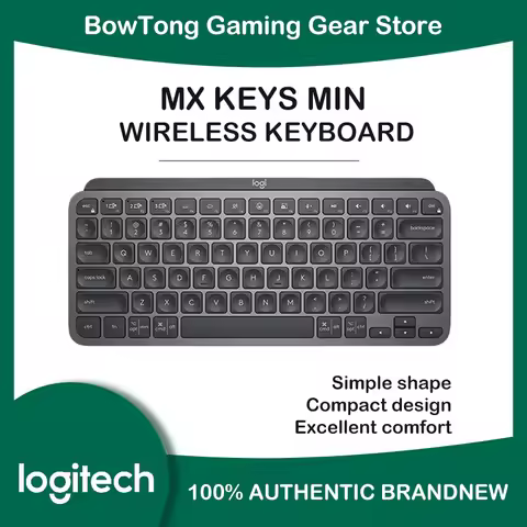Logitech MX Keys Mini 79 Keys Dual-mode Bluetooth Keyboard Type-C Rechargeable Backlit Film Keyboard