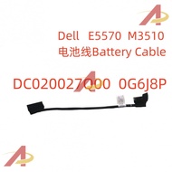 DELL DELL Latitude E5570 M3510 Battery Cable Flat Cable 0G6J8P DC 020027 What is it?