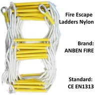 Strong Nylon Emergency Rope Ladder Emergency Rope Ladder Anti-Slip Building & Ship Evacuation