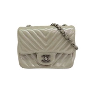 銀色 牛皮 COCO 17 肩背包【CHANEL 香奈兒】 A35200