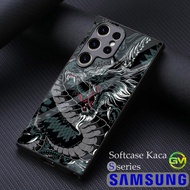 Samsung S21 S22 S23 S24 S25 Ultra Glass Softcase |GM15| Samsung Case Cover | Mika hp S21ultra S22ult