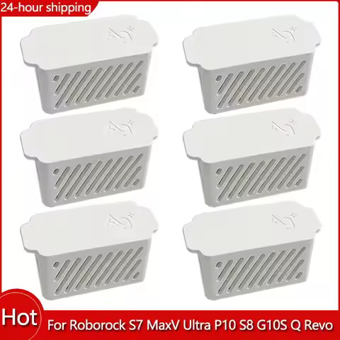 Roborock Silver Ion Accessories For Roborock S7 MaxV Ultra P10 S8 G10S Q Revo Vacuum Cleaner Silver 