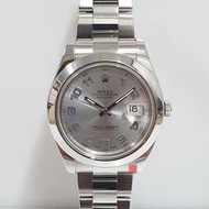 ROLEX勞力士 DATEJUST 116300 現貨 2018年卡 數字面盤 三版帶 蠔式日誌 大眾當舖 編號8384