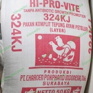 HI PRO VITE 324 AYAM PETELUR / PUR AYAM PETELUR / PAKAN AYAM 500 GRAM