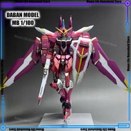 In Stock DABAN 8831 MB 1/100 Zgmf X19a Infinite Justice Assembly Model Kit Plastic Skeleton Anime Fi