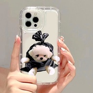 Goodcase🔥Ready Stock🔥OPPO A17 A16 A15 A58 A57 A98 A78 A5S A3S A5 A9 A53 A32 A33 A54 A76 A93 A94 A95 A76 Cartoon Cute Cat Dog Clear Couples Phone Case Soft TPU Transparent AirBag Phone Case เคสโทรศัพท์ oppo