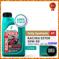 PETRONAS F900 SPRINTA 4T FULLY 10W40 💯 original🔥🔥 petronas sprinta F900 RACING ESTER PLUS RACING ES 