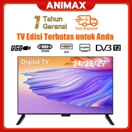 ANIMAX TV Digital LED 22/24/25/27/30/32 inch Digital TV FHD Ready Murah TV Led Terbaru Murah Promo Televisi