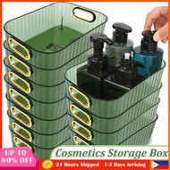 Destop Sundrie Organizer Container - Household Frosted Sorting Basket - PET Cosmetics Storage Box