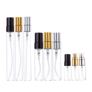 10ml Round Perfume Glass Bottle with Aluminium Spray (Gold/Black/SilverCap) GB89/GB90/GB91