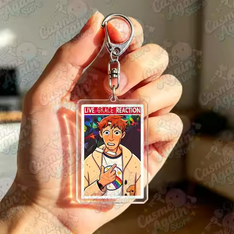 Project Hail Mary Live Grace Reaction Keychains Jewelry Manga Game Phm Fans Gifts