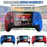 Q21 Handheld Game Console, Portable Video Game Player With 500 Retro Games, 3.5" HD Screen, Recharge