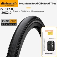 Continental Terra Hardpack 29x2.0 27x2.0 Folding Clincher Tyre Cross Country for Mountain Road Bike 
