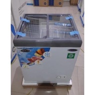 FRIGIGATE Freezer Box Kaca 100 liter F-120 SDF LV (BOGOR-DEPOK)