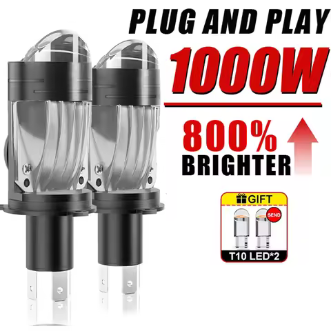 H4 Bi LED Projector Lens LED Car Headlight Bulbs 90000LM 180W CANBUS Turbo Lamps Auto/Motorcycle Bul