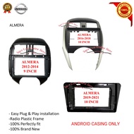 NISSAN ALMERA 2012--2014, 2016-2018, 2019-2021 ANDROID PLAYER CASING (SELLING IN CASING ONLY)