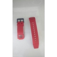 Casio G shock dw003 dw004 band merah, Chrome plate,sesuai pasang dw001 dw002 jaga, used & very nice 
