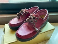 DK (DR.KAO)空氣鞋 真皮紅色娃娃鞋 淑女鞋7號