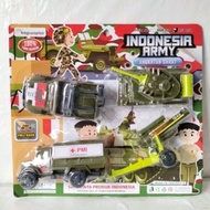Indonesian Military Army Car Toy Set KGP 130 Indonesian Army Miniature Toy/ Latest Indonesian Army T
