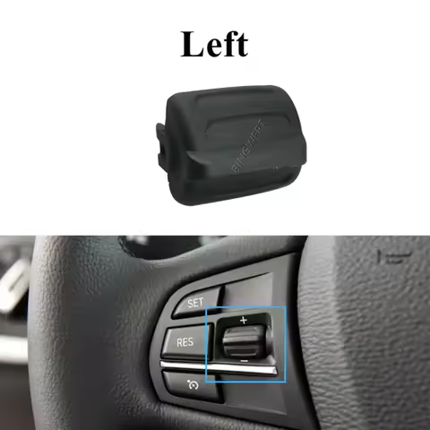 Black Car Multi-function Steering Wheel Control Button For BMW 1 2 X1 X2 X3 X4 X5 X6 F52 F45 F46 F49