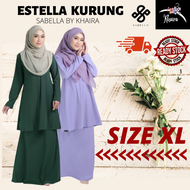 Sabella Estella Baju Kurung Size XL [Ready Stock] Khaira Closet