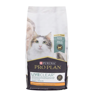 【A Nice decoration】 Purina Pro Plan Live Clear Pet Toys Cat Dry Food High Protein Allergen Reducer f