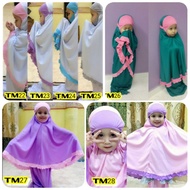 Telekung Kanak-Kanak Slave 2 Colors By TELEKUNG MARYAM | Size 1 2 3 Years PART 2