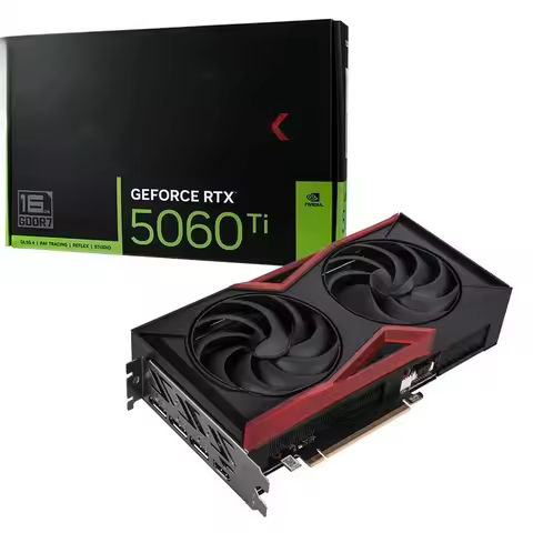 RTX5060Ti DUO 16GB GDDR7 Office Gaming PC Independent Graphics Card