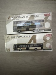 KMB Volvo B9TL Wright 及 B7RLE 巴士模型